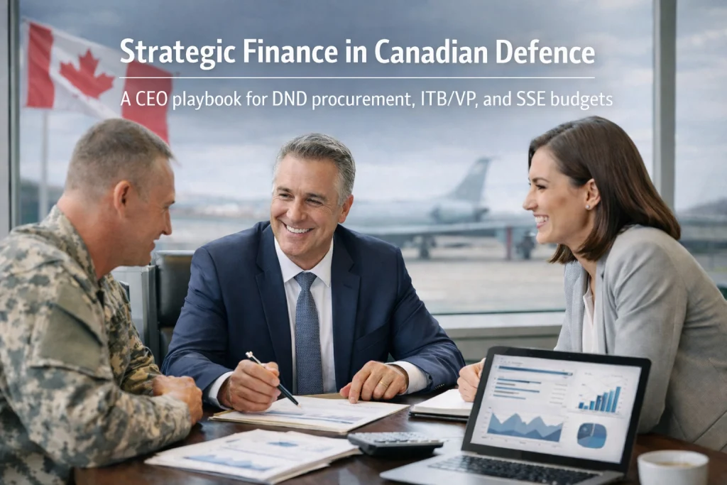 Strategic Finance in Canadian Defence: The CEO’s Secret Weapon for Winning DND Contracts and Scaling Growth