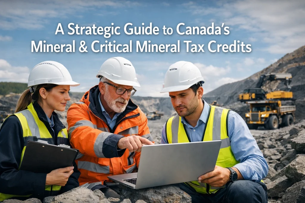 A Strategic Guide to Canada's Mineral & Critical Mineral Tax Credits