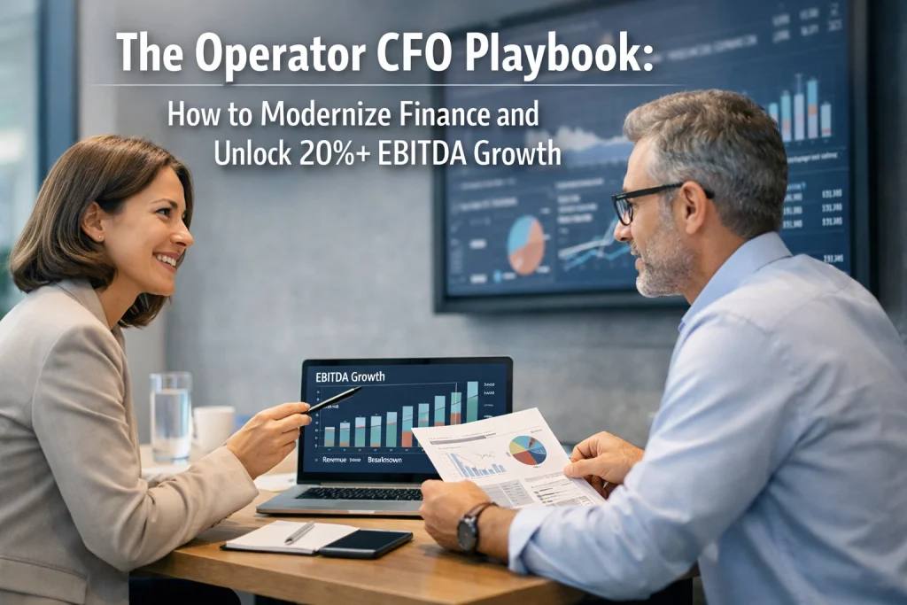 The Operator CFO Playbook: How to Modernize Finance and Unlock 20%+ EBITDA Growth