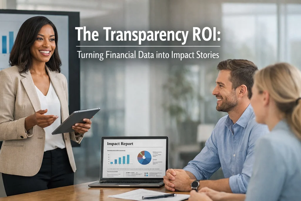 The Transparency ROI: Turning Financial Data into Impact Stories