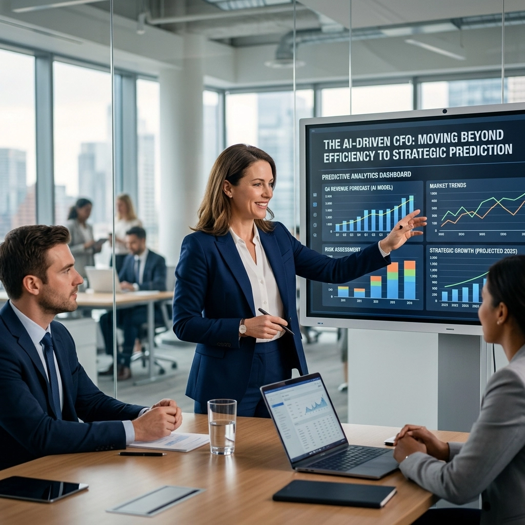 The AI-Driven CFO: Moving Beyond Efficiency to Strategic Prediction