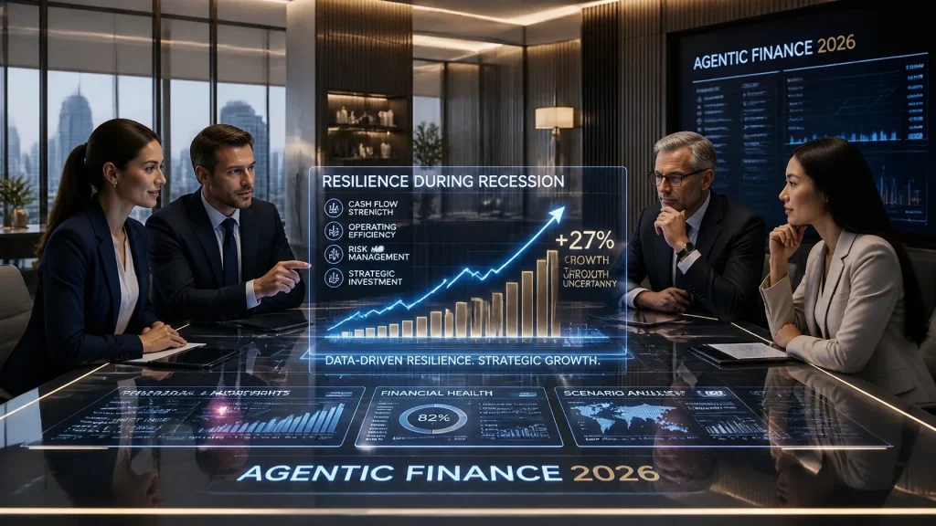 The 2026 Strategic Finance Playbook: Navigating a Technical Recession with Agentic Agility